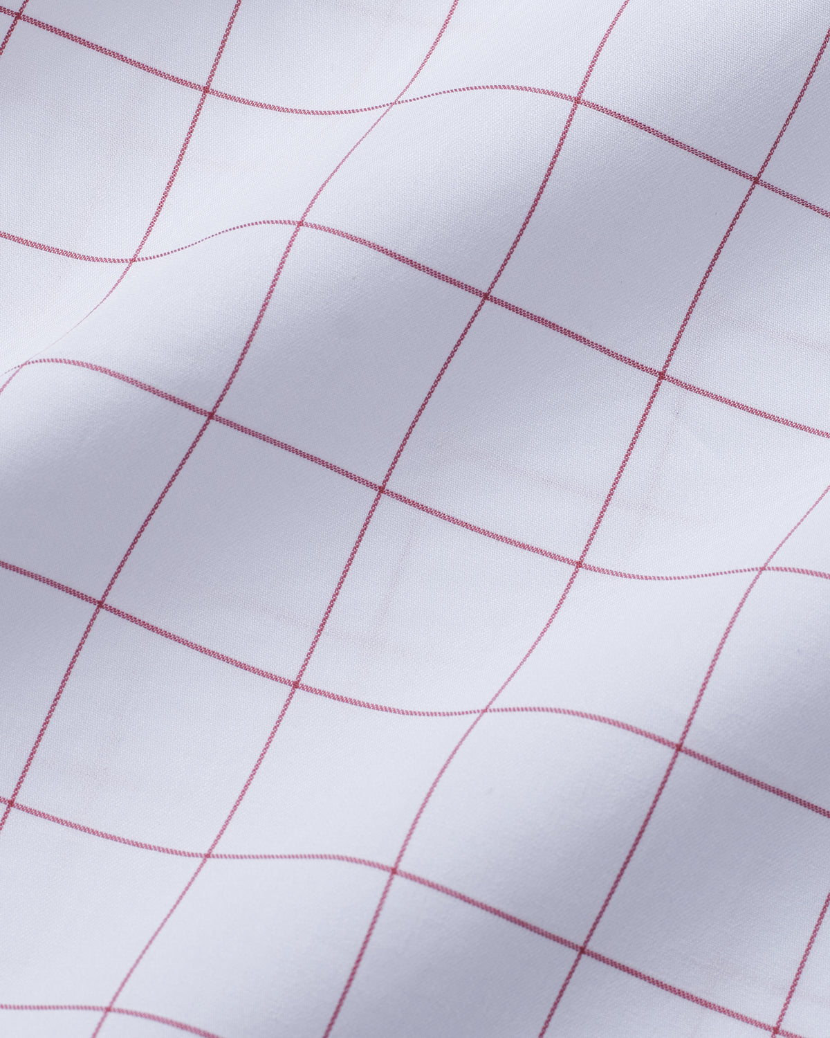 Bare Brown Check Cotton Long Sleeve Shirt – White & Red